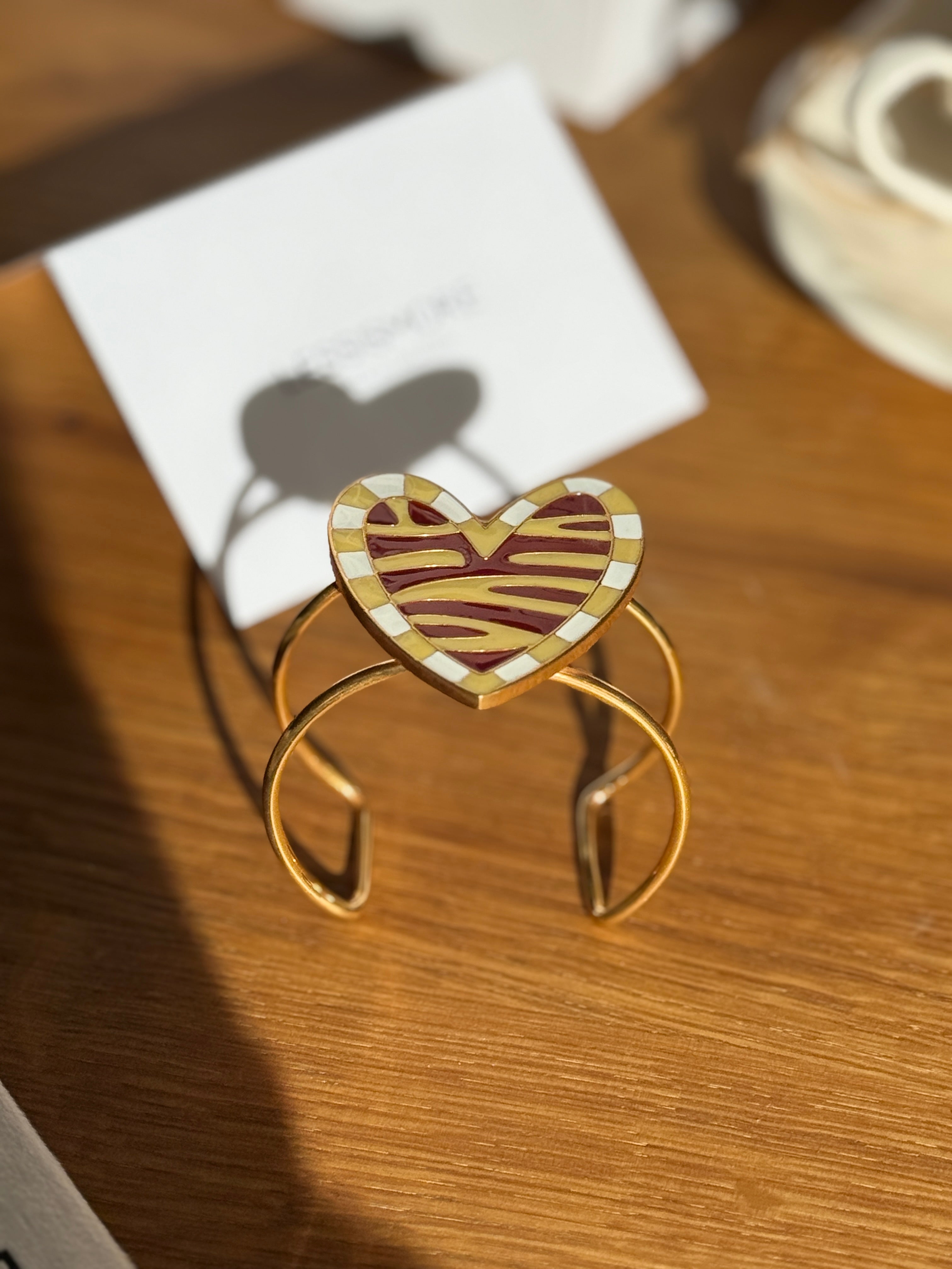 Bracelet Heart - Stripes